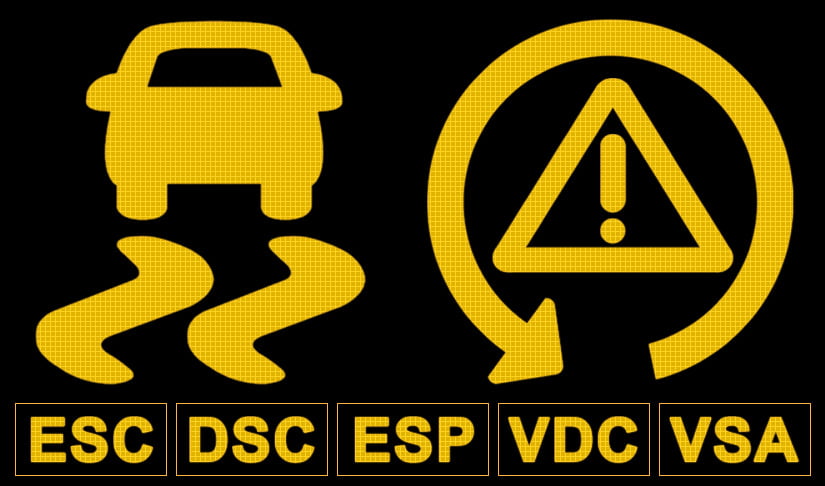 esc dsc esp vdc vsa